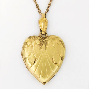 Heart of Gold Locket