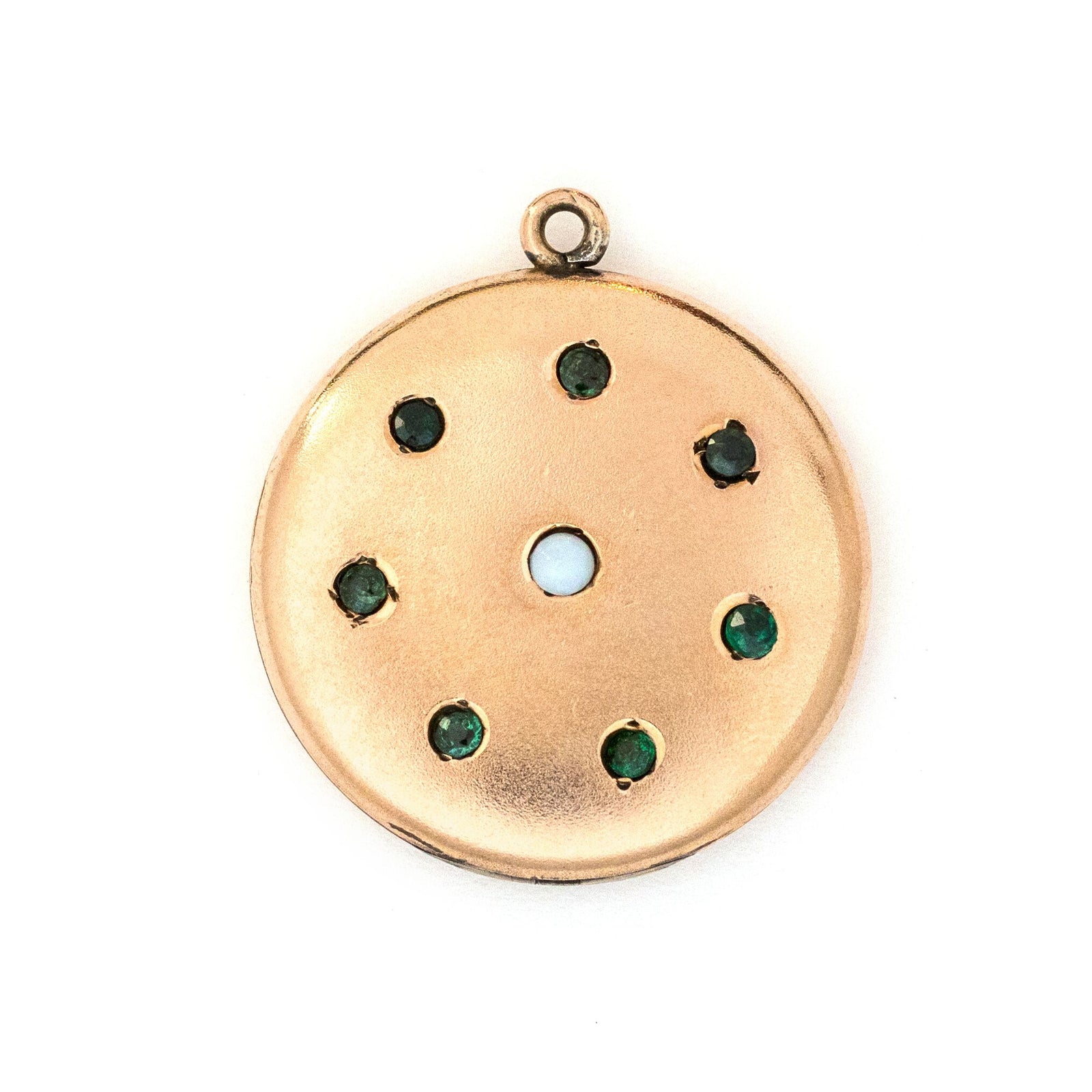 Around the World Opal Locket