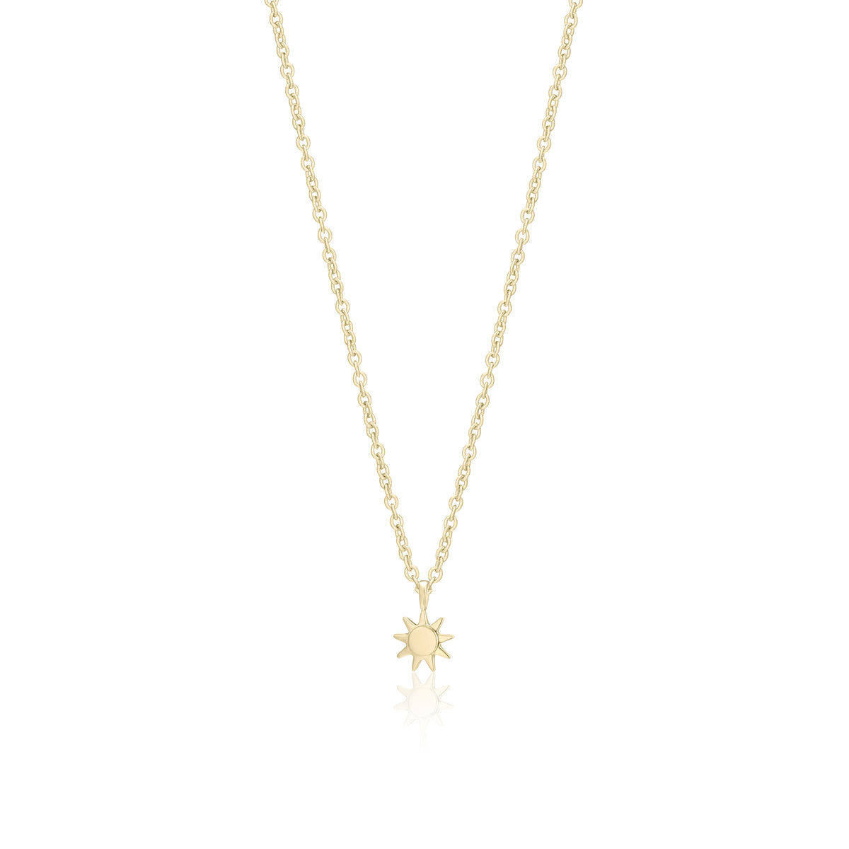 You Are My Sunshine Charm Necklace - Tiny