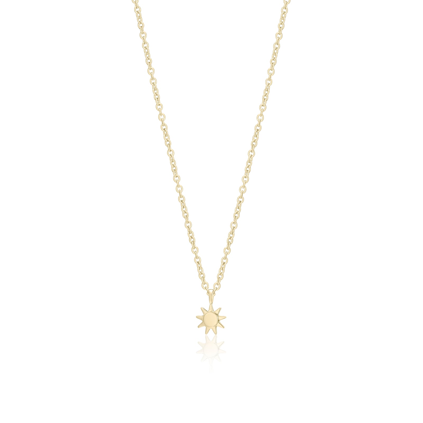 You Are My Sunshine Charm Necklace - Tiny