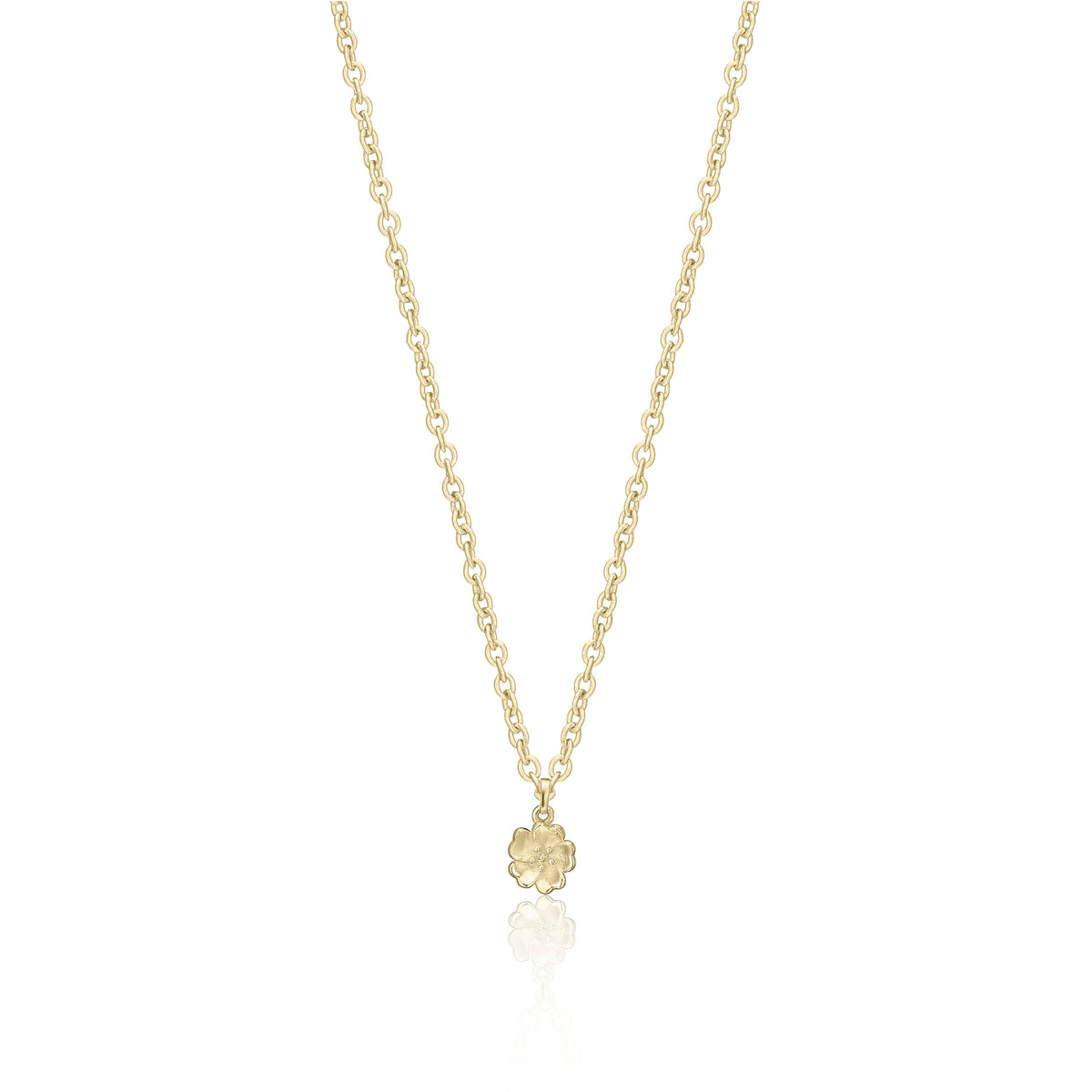 Violet Charm Necklace - Tiny