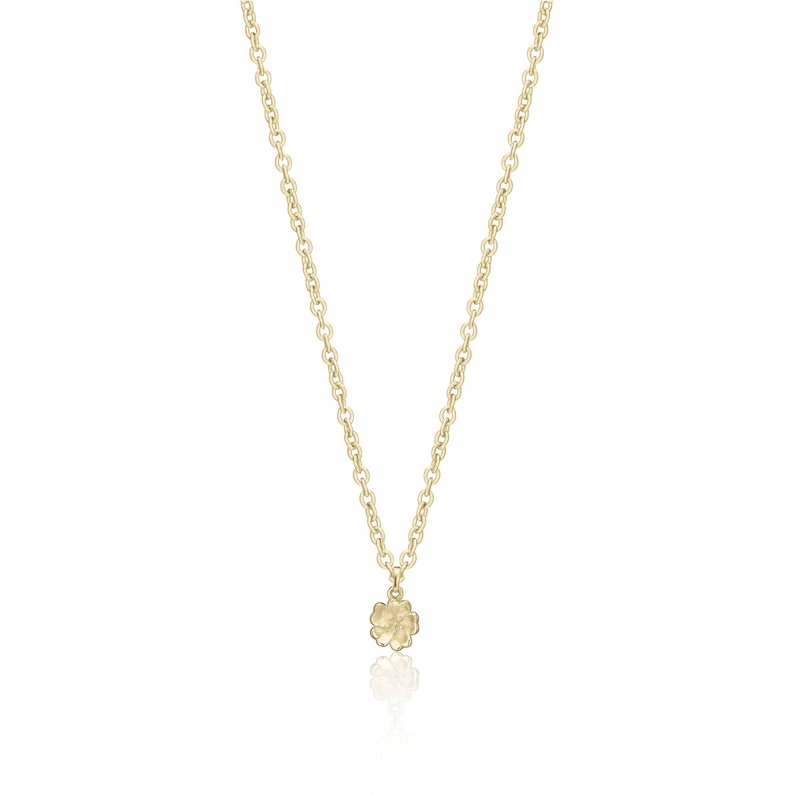 Violet Charm Necklace - Tiny