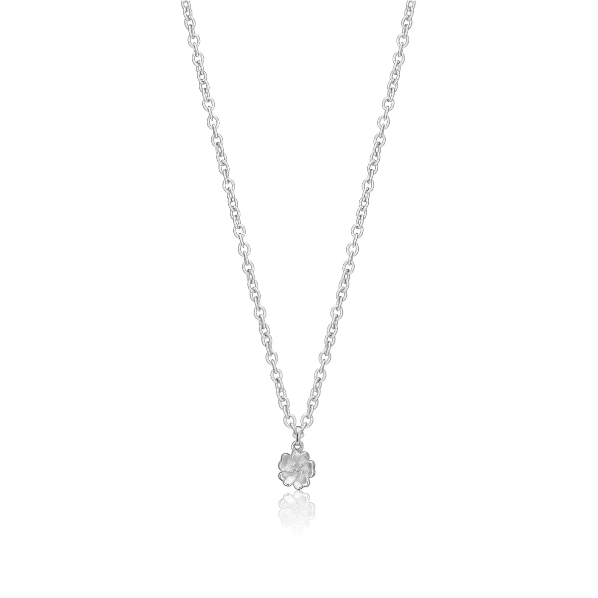 Violet Charm Necklace - Tiny