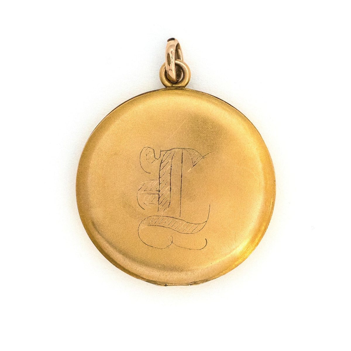 Lucky Horseshoe & Clover Locket