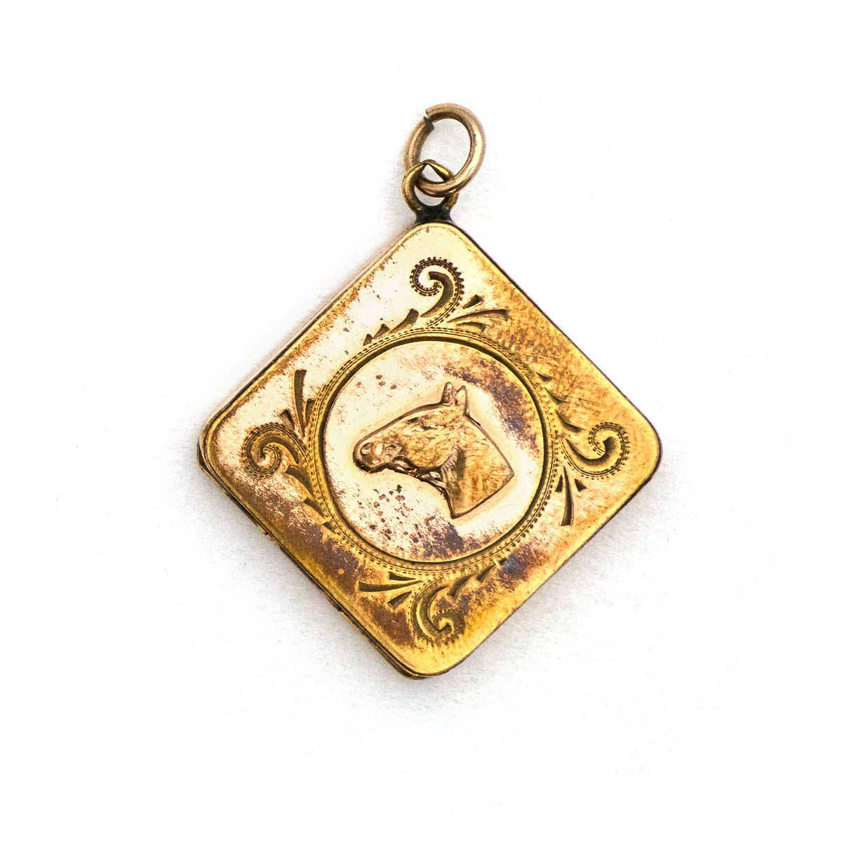 Square Equestrian Locket