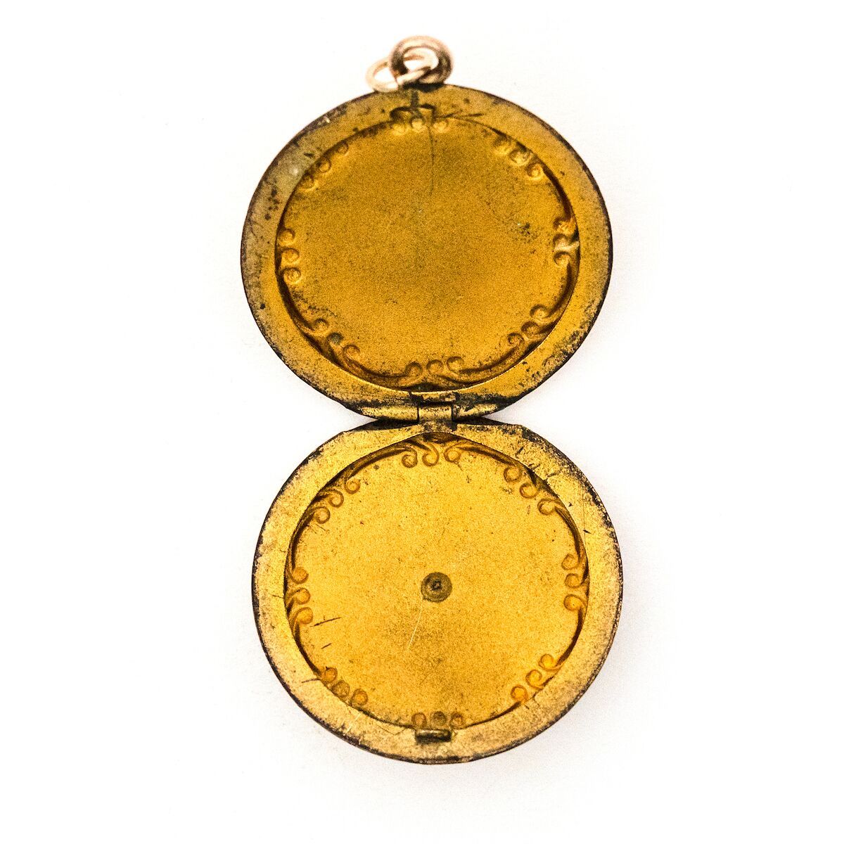 North Star Scroll Locket