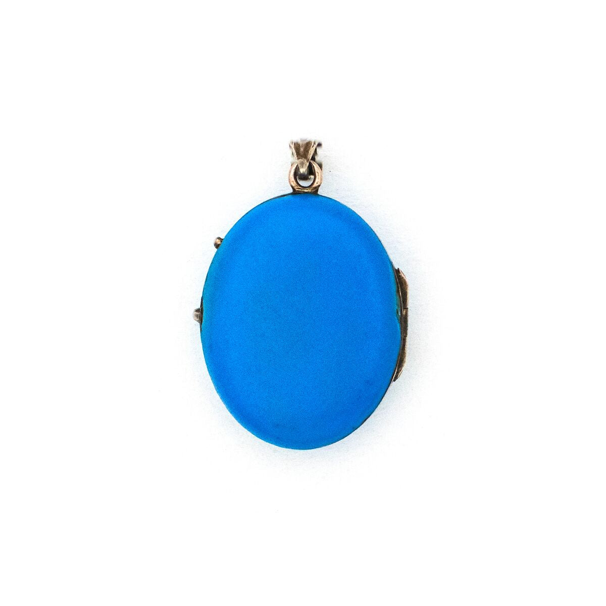 Pearl & Blue Enamel Locket