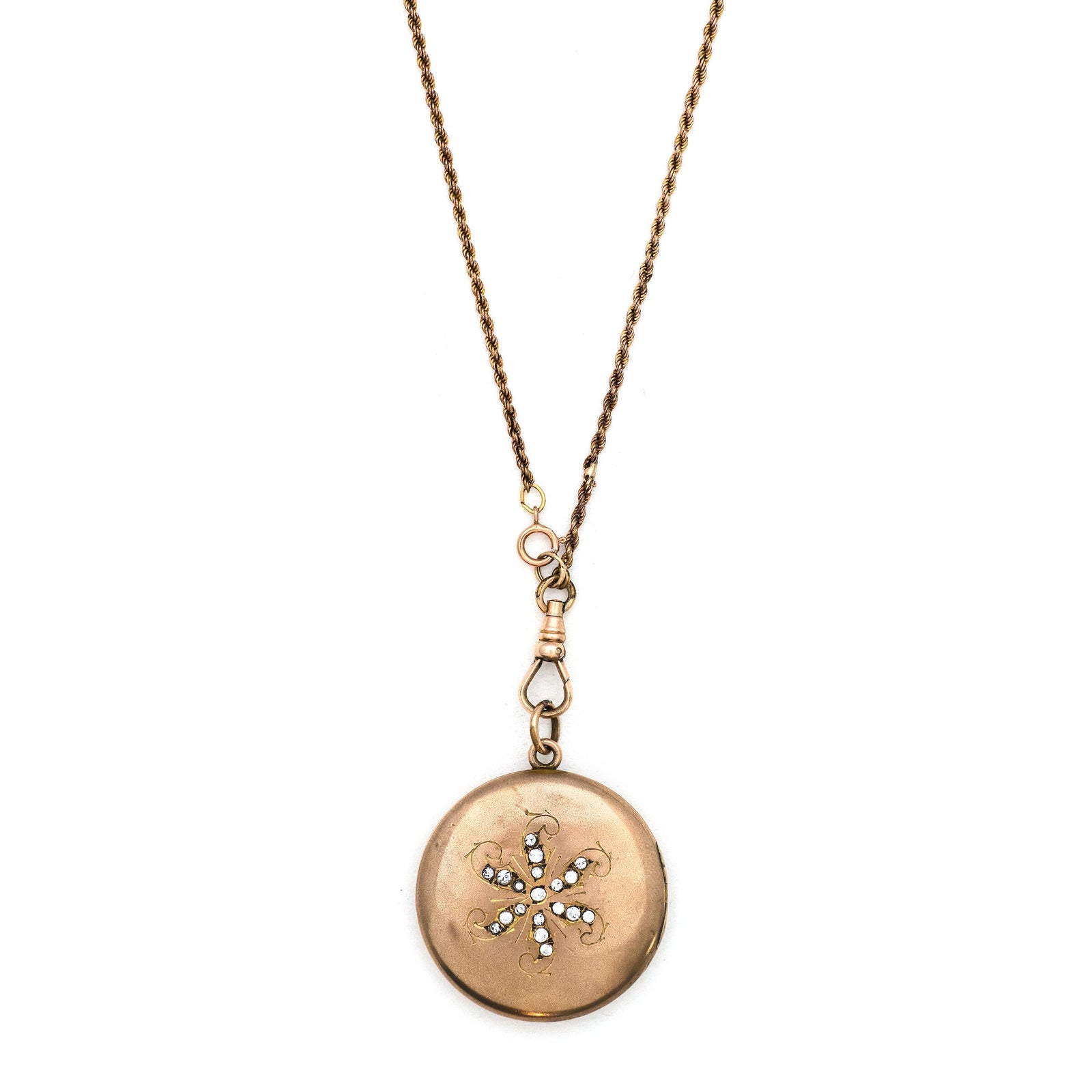 Snowflake Swirl Locket