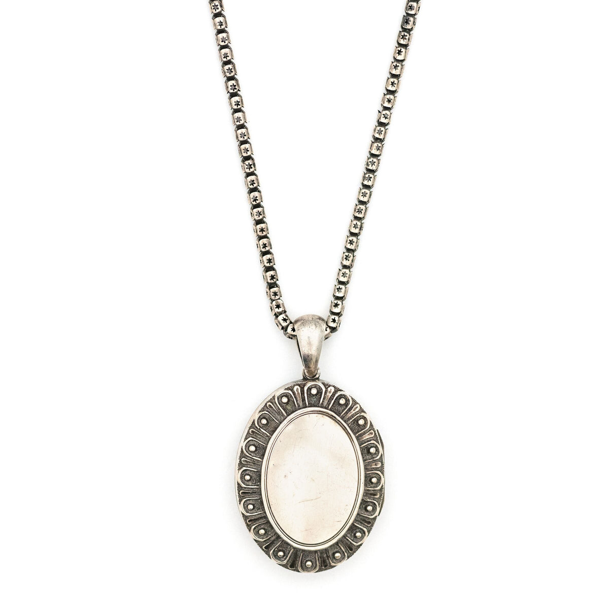 Sterling Silver Peacock Locket