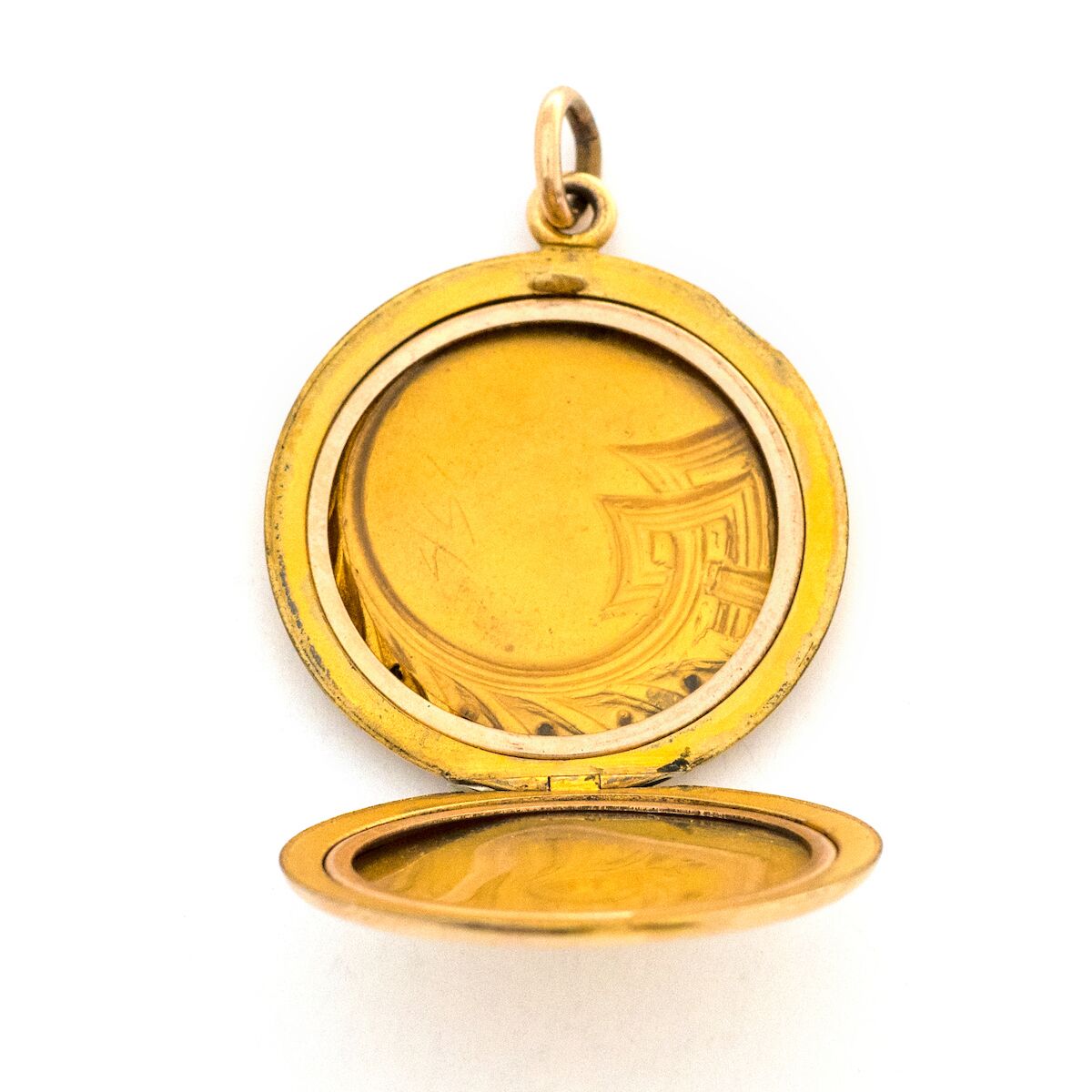 Art Deco Wave Locket