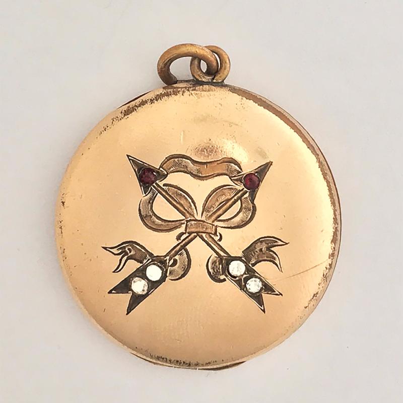 Bow and Arrow Locket