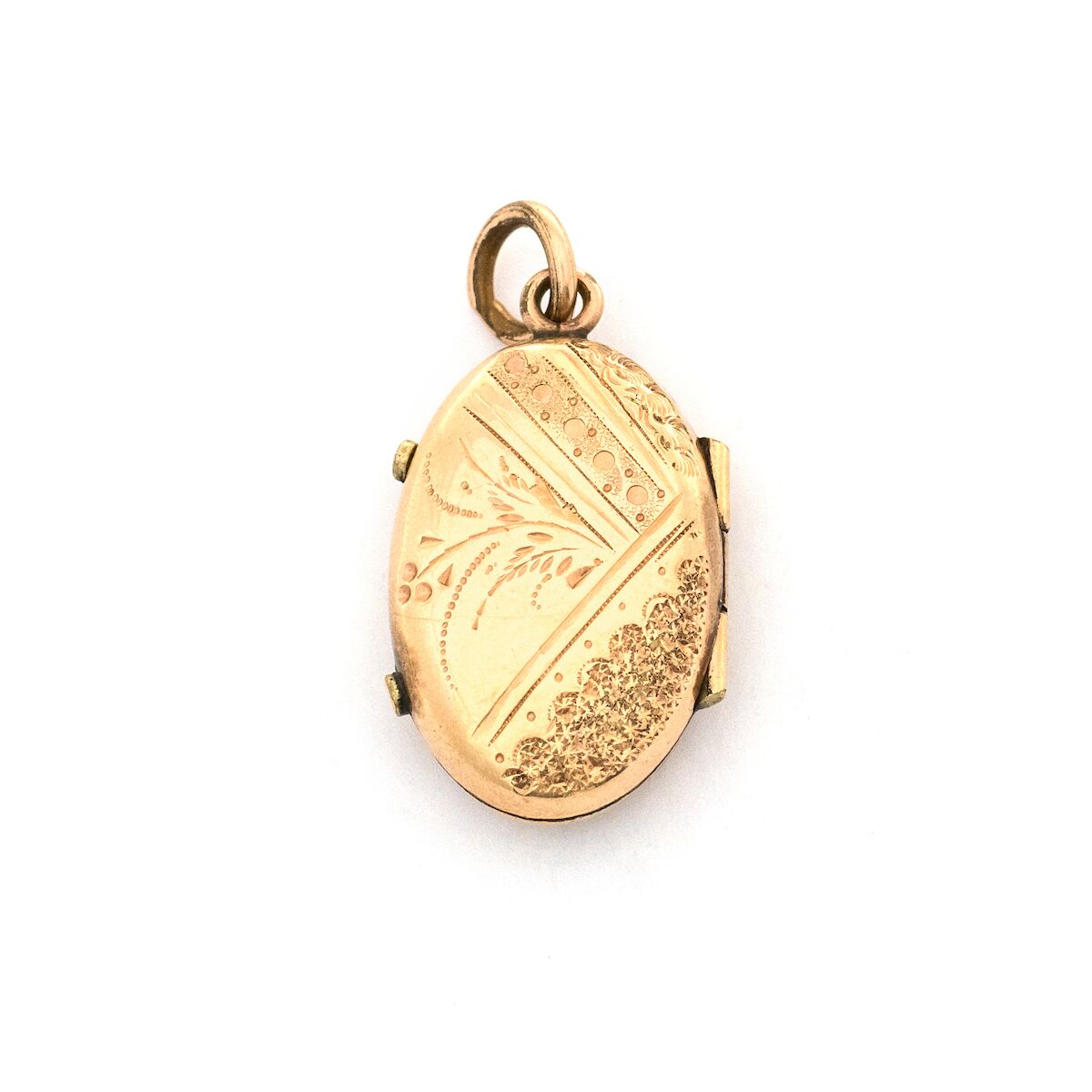 Something Blue Enamel Oval Locket