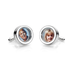 Customized Photo Locket Cufflinks