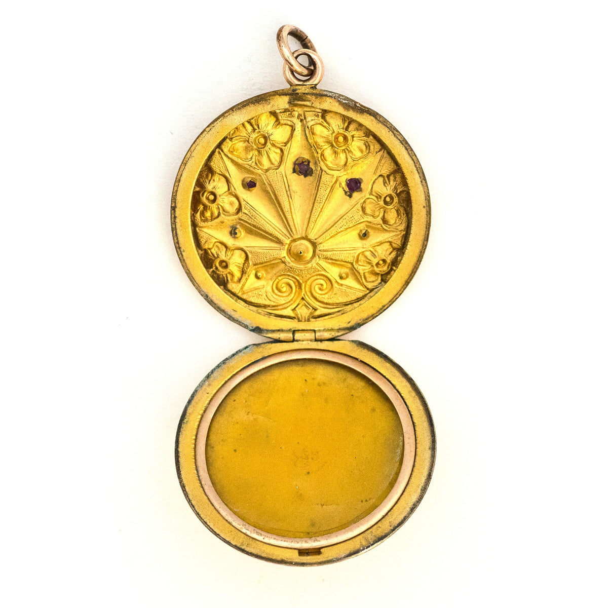 Poinsettia Locket