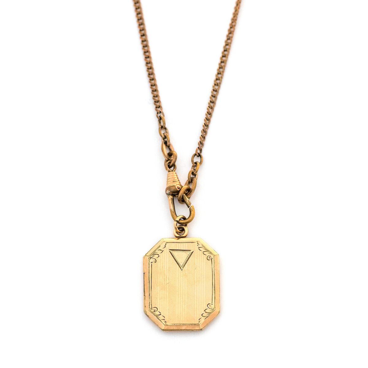 Nabla Rectangular Locket