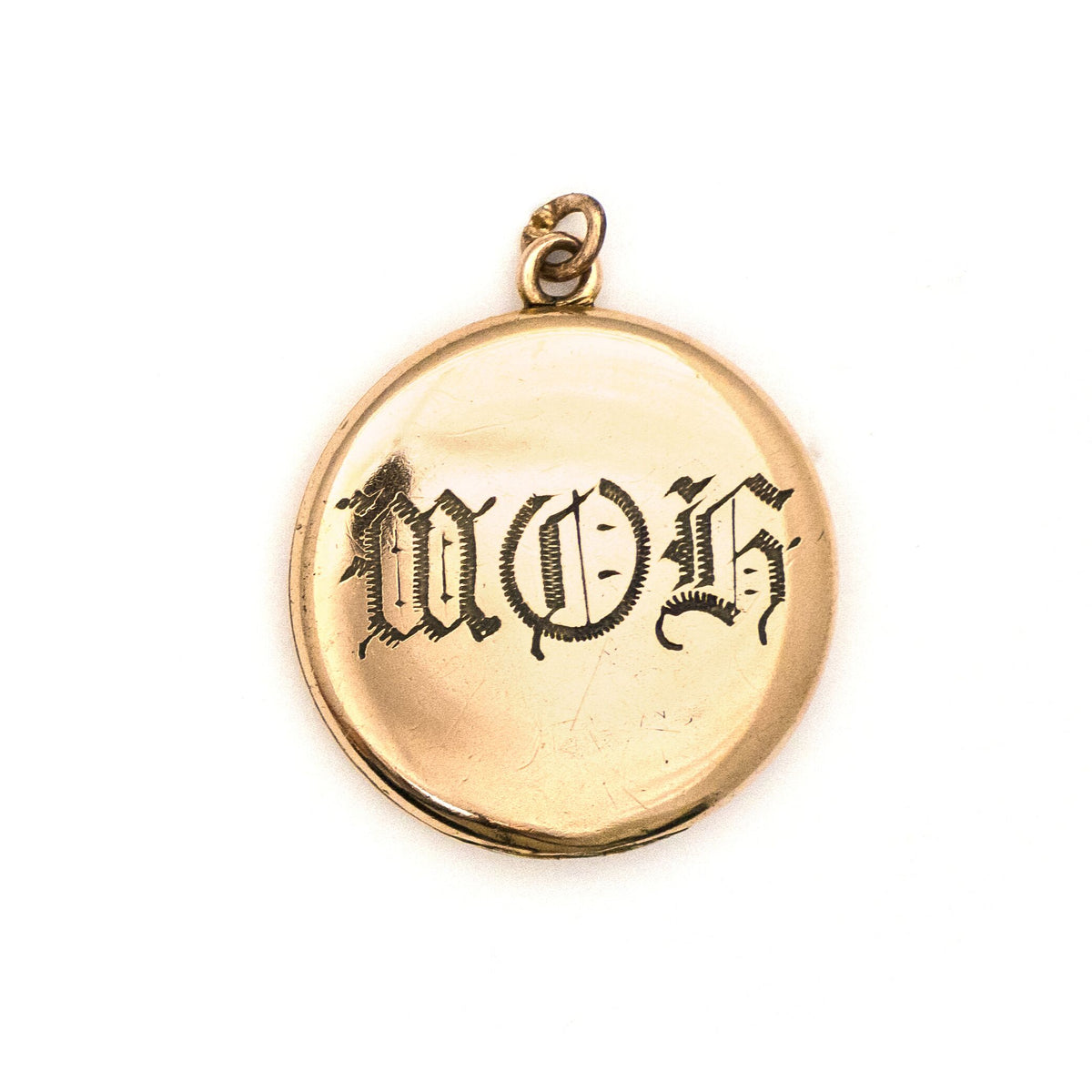 Maid of Honor Crescent Moon Locket