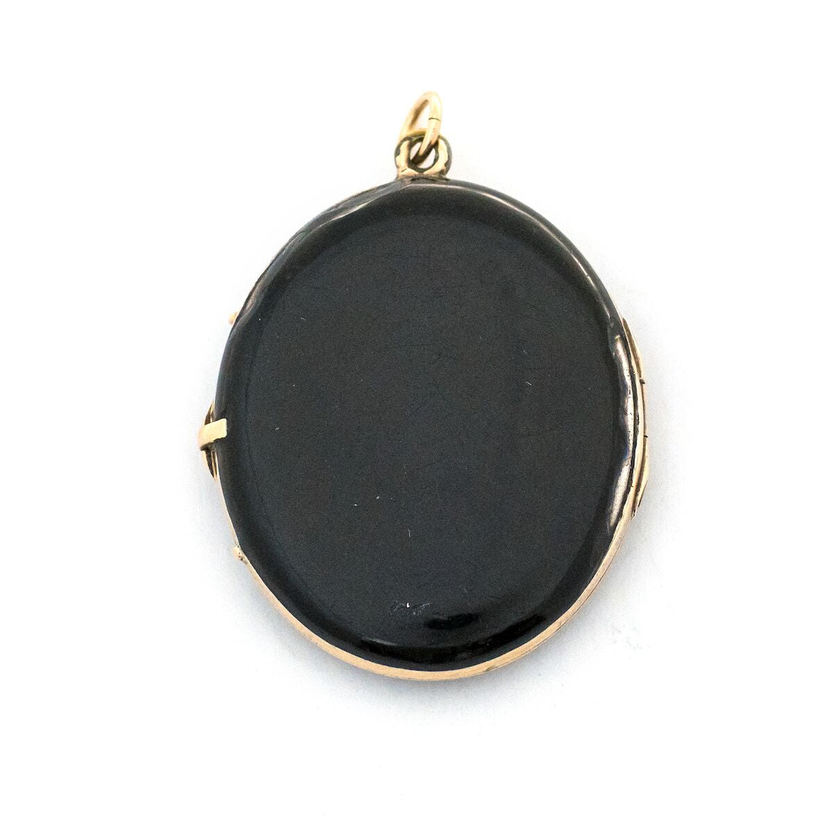 Lily of the Valley Enamel Locket