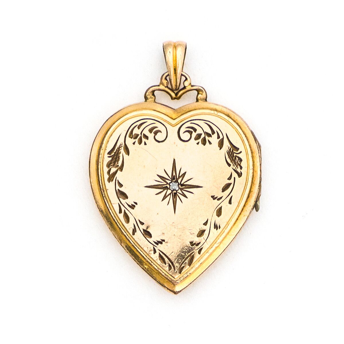 Starburst Heart Locket