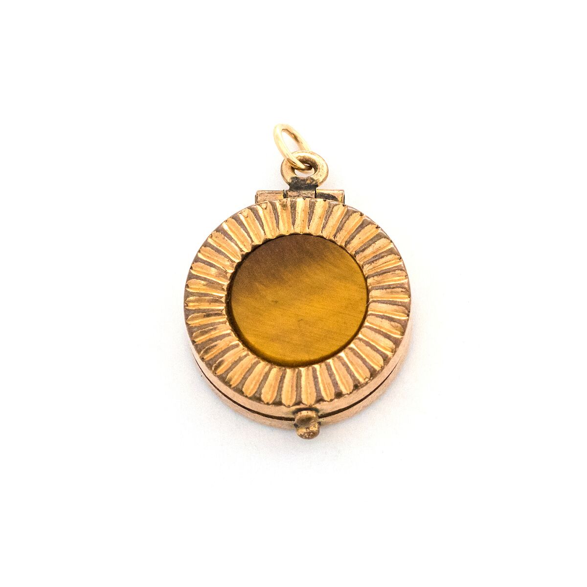 Cat's Eye Sunrise Locket