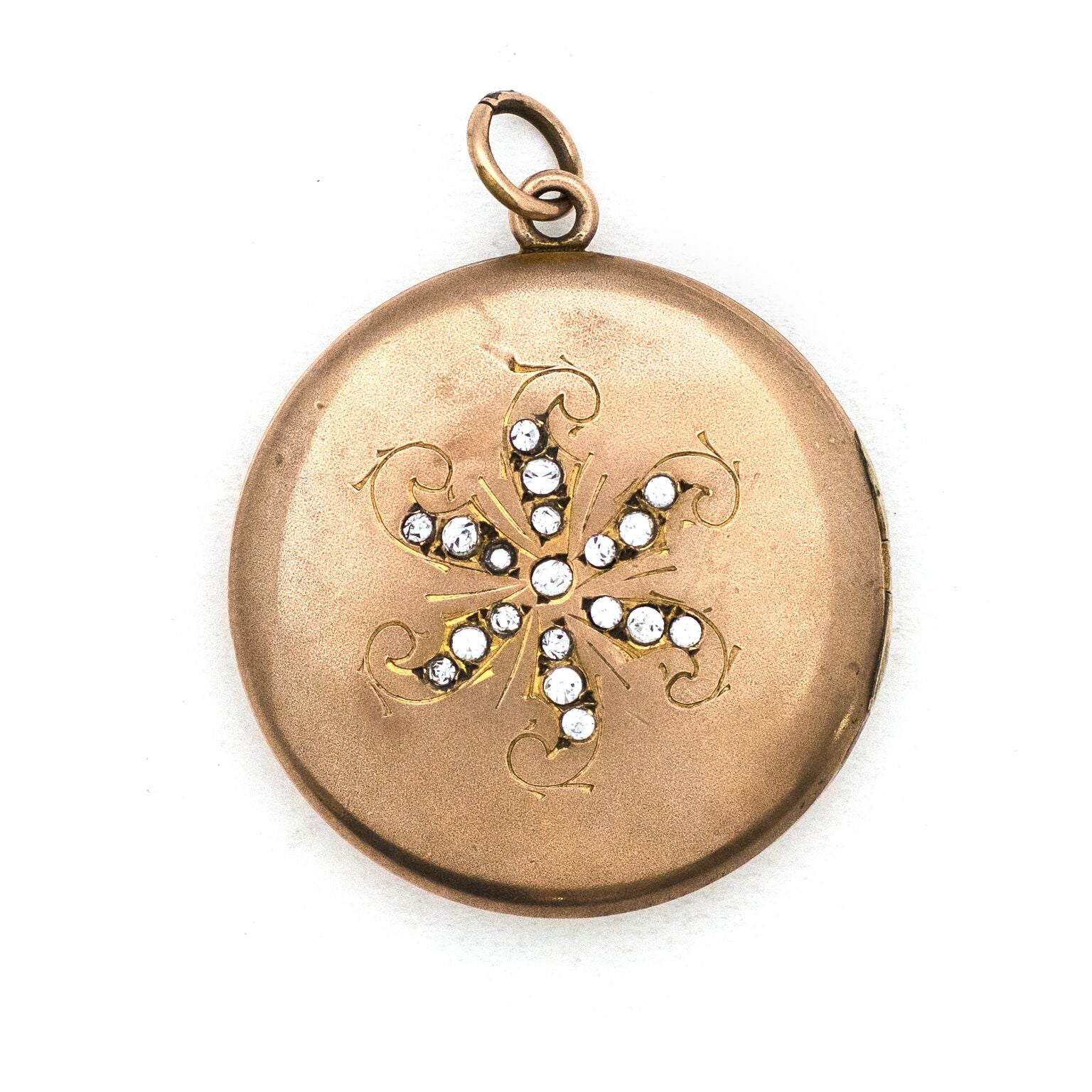 Snowflake Swirl Locket