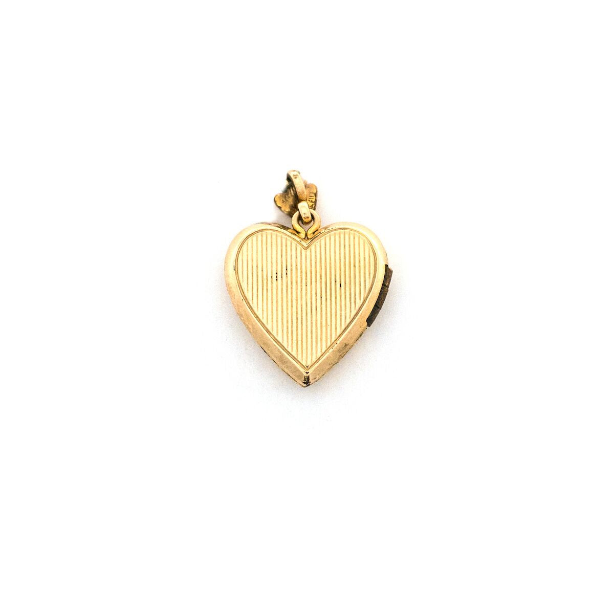 Tiny Rainbow & Flowers Heart Locket