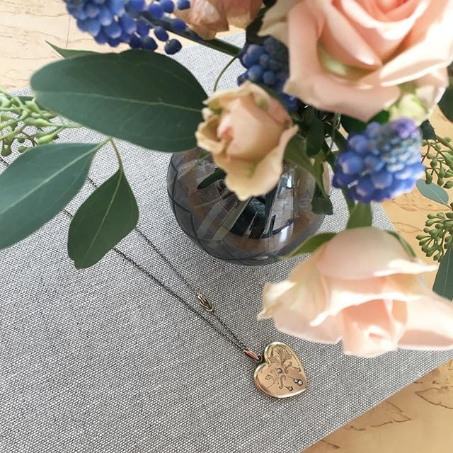 Chandelier Heart Antique Locket