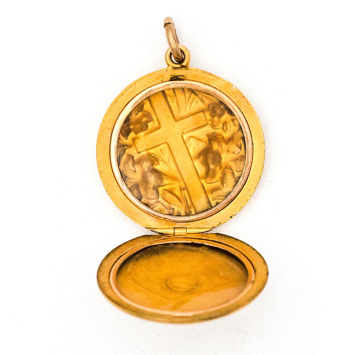 Easter Lilies Locket