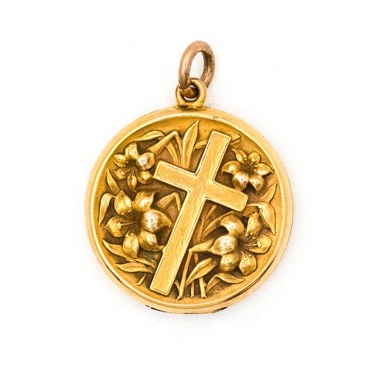 Easter Lilies Locket