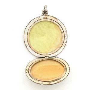 Sterling Silver Ribbon Locket