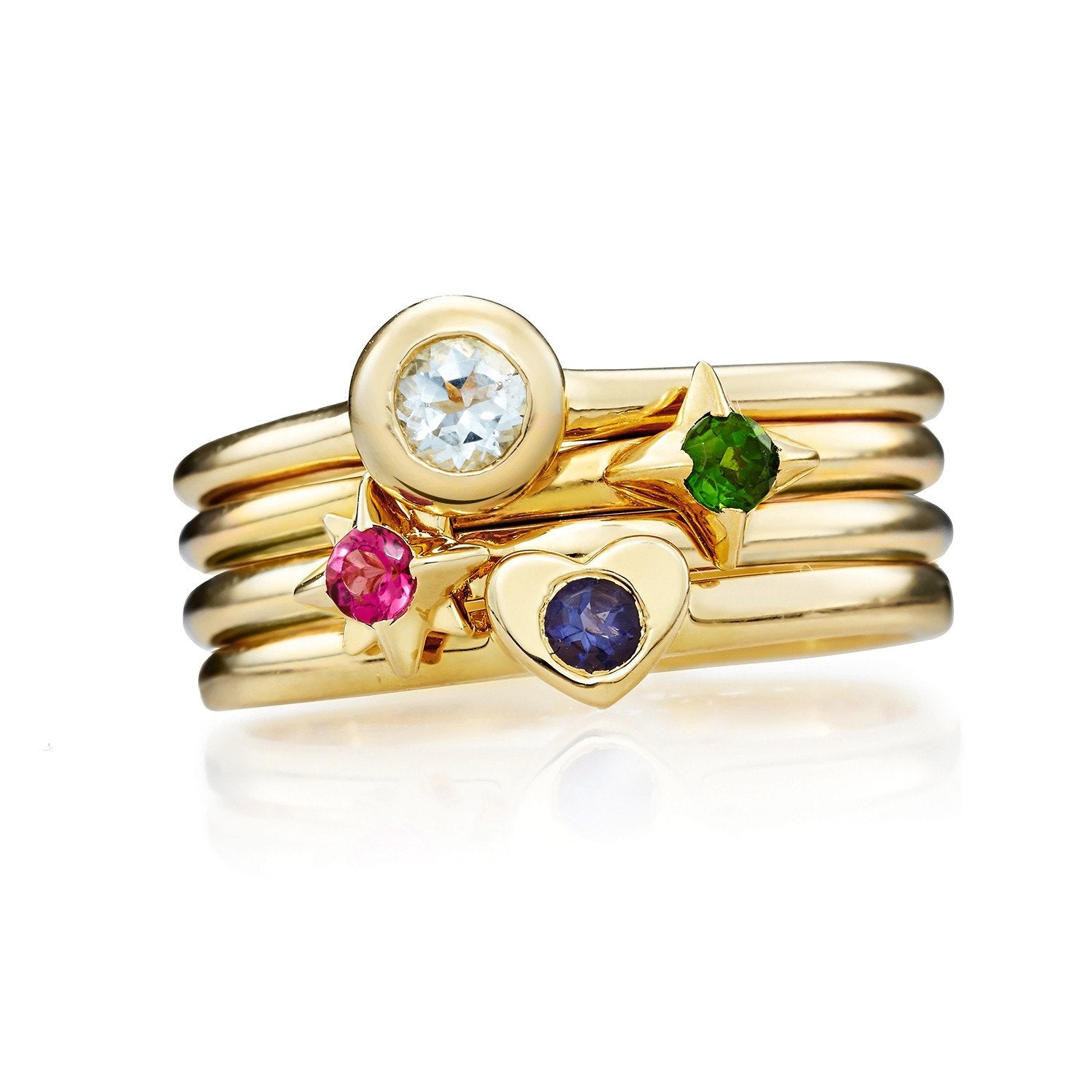 14k online birthstone ring