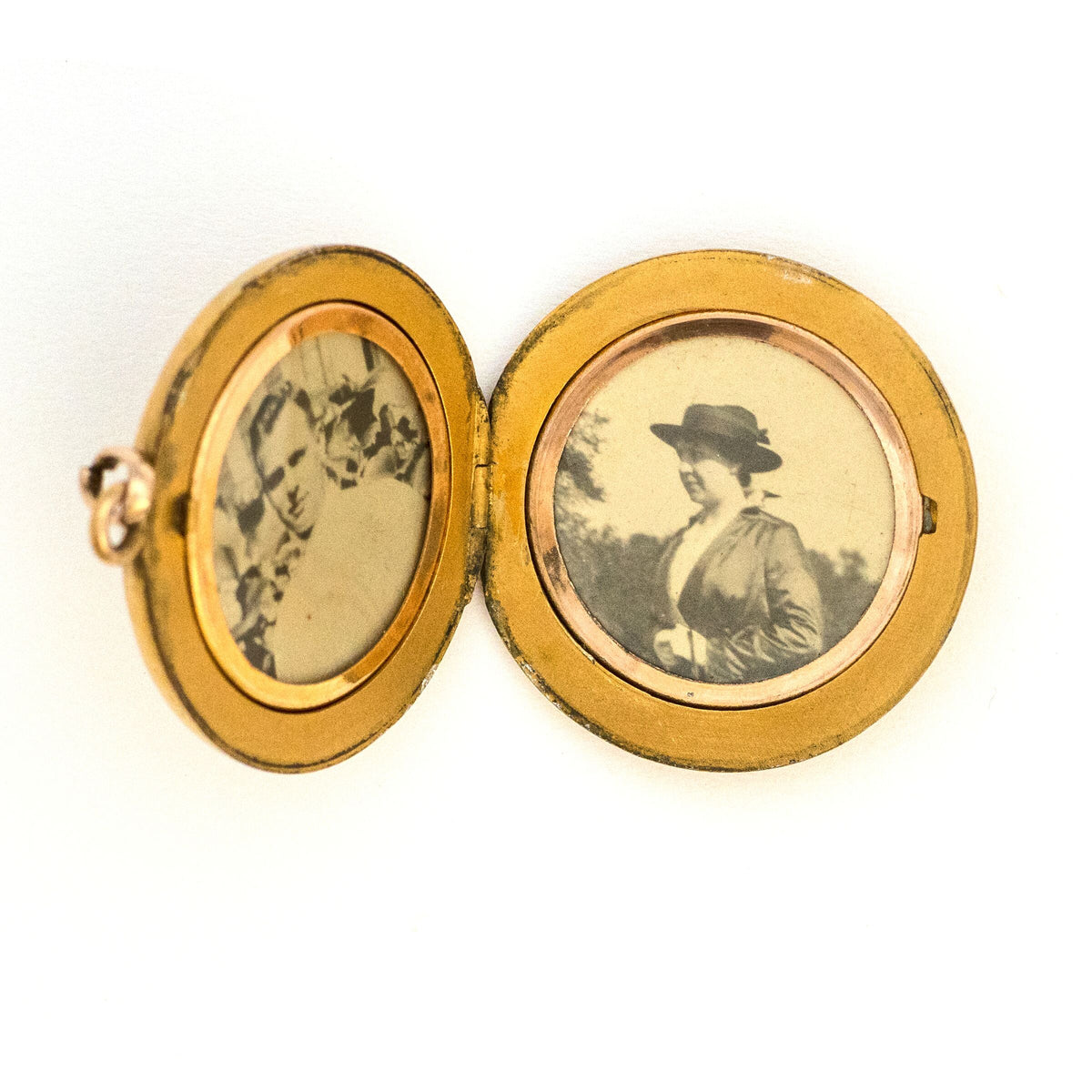 Lucky Horseshoe & Clover Locket