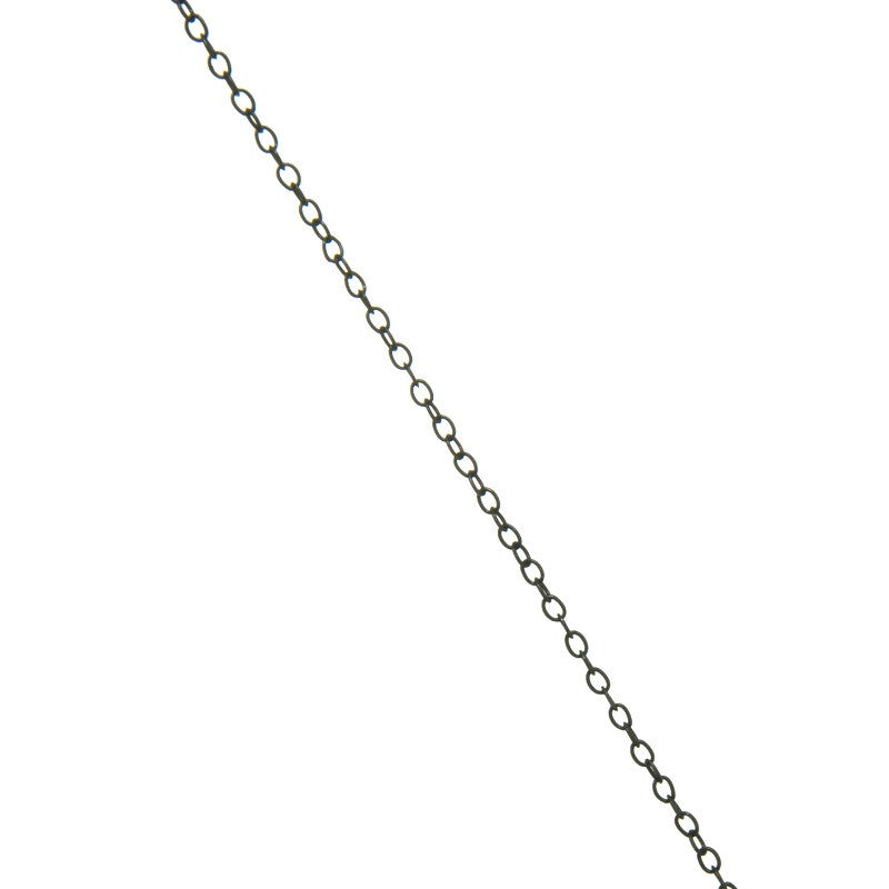 Oxidized Silver Chain