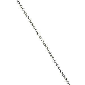 Oxidized Silver Chain