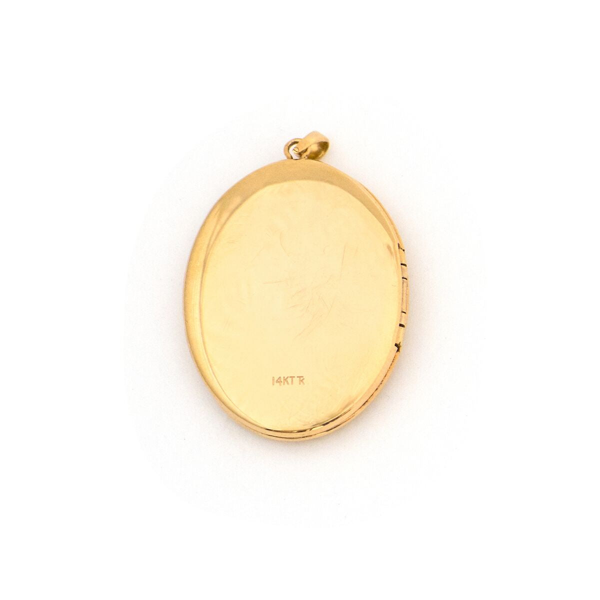 14K Gold 4-Photo Flower Locket