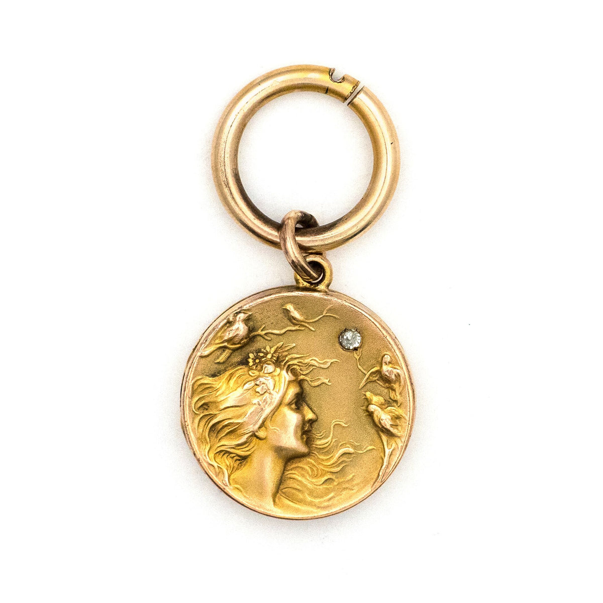 Lady of the Nightingales Locket