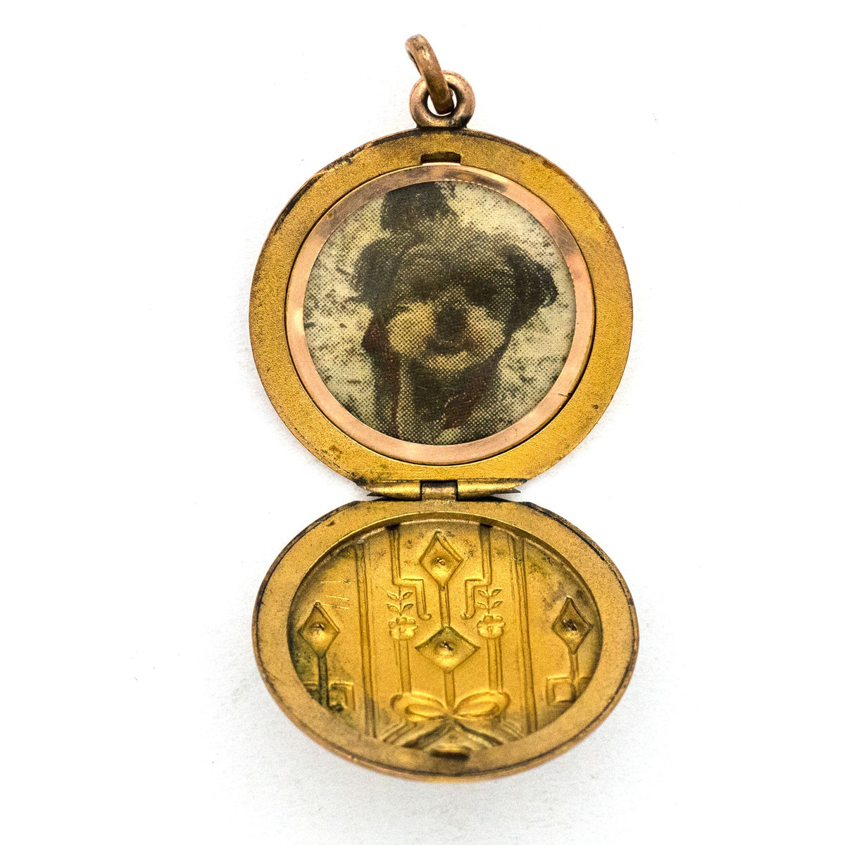 Art Deco Triptych Locket