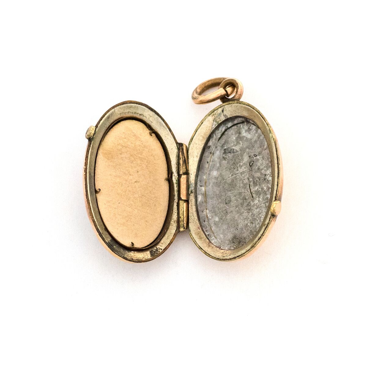 Something Blue Enamel Oval Locket