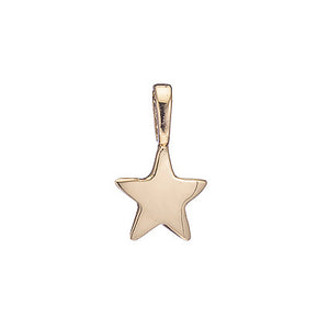 Matte Gold Vermeil Shooting Star Charm