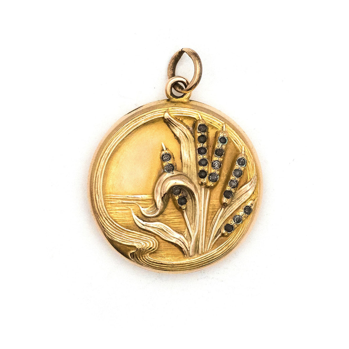 Prosperity Cattail Locket