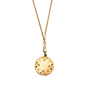 Tiny Checkerboards Locket