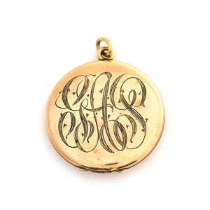 Art Deco Fan Locket