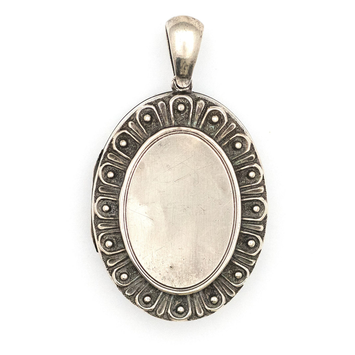 Sterling Silver Peacock Locket