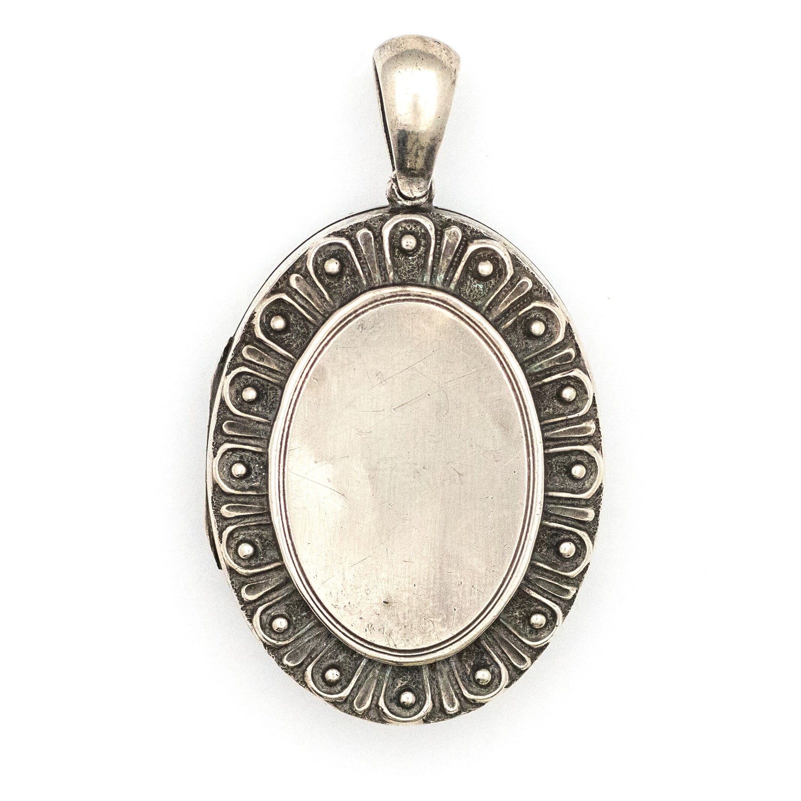 Sterling Silver Peacock Locket