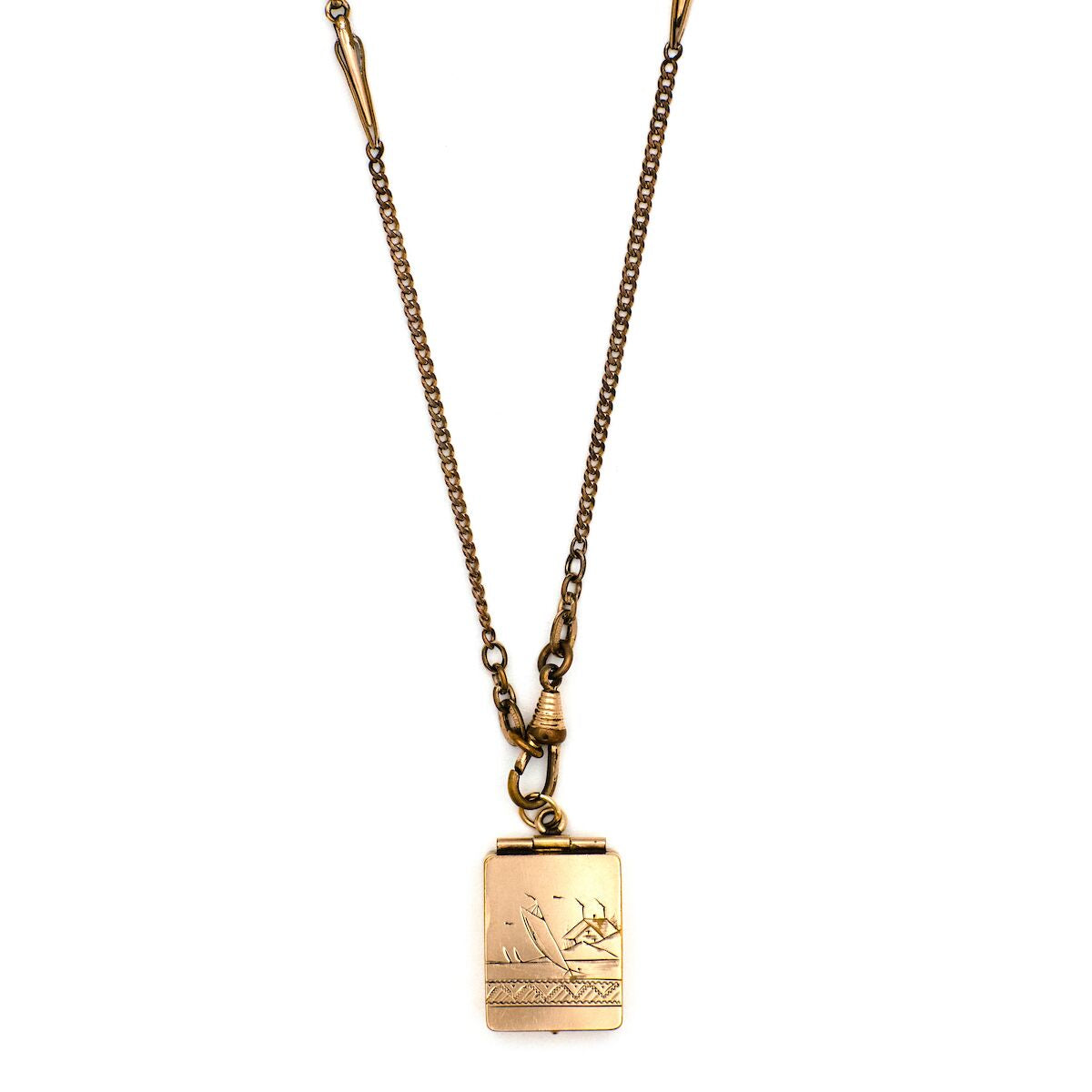 Petit Sailboat Locket