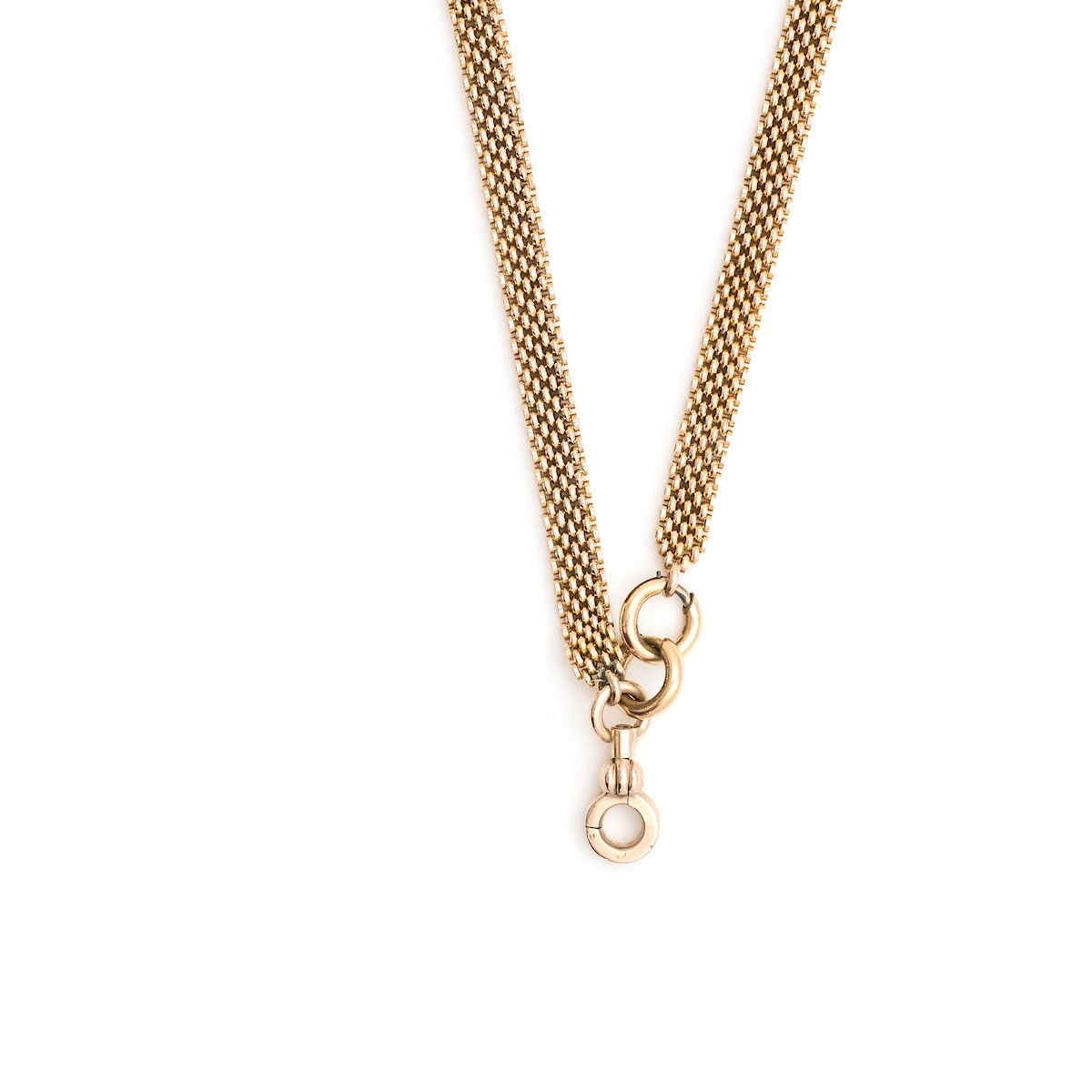 Flat Mess Chain Vintage Flat Mesh Chain - Luna & Stella