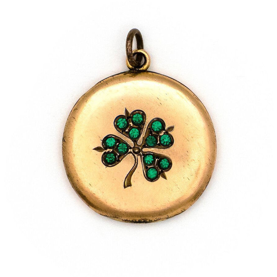 Four-Leaf Clover Locket