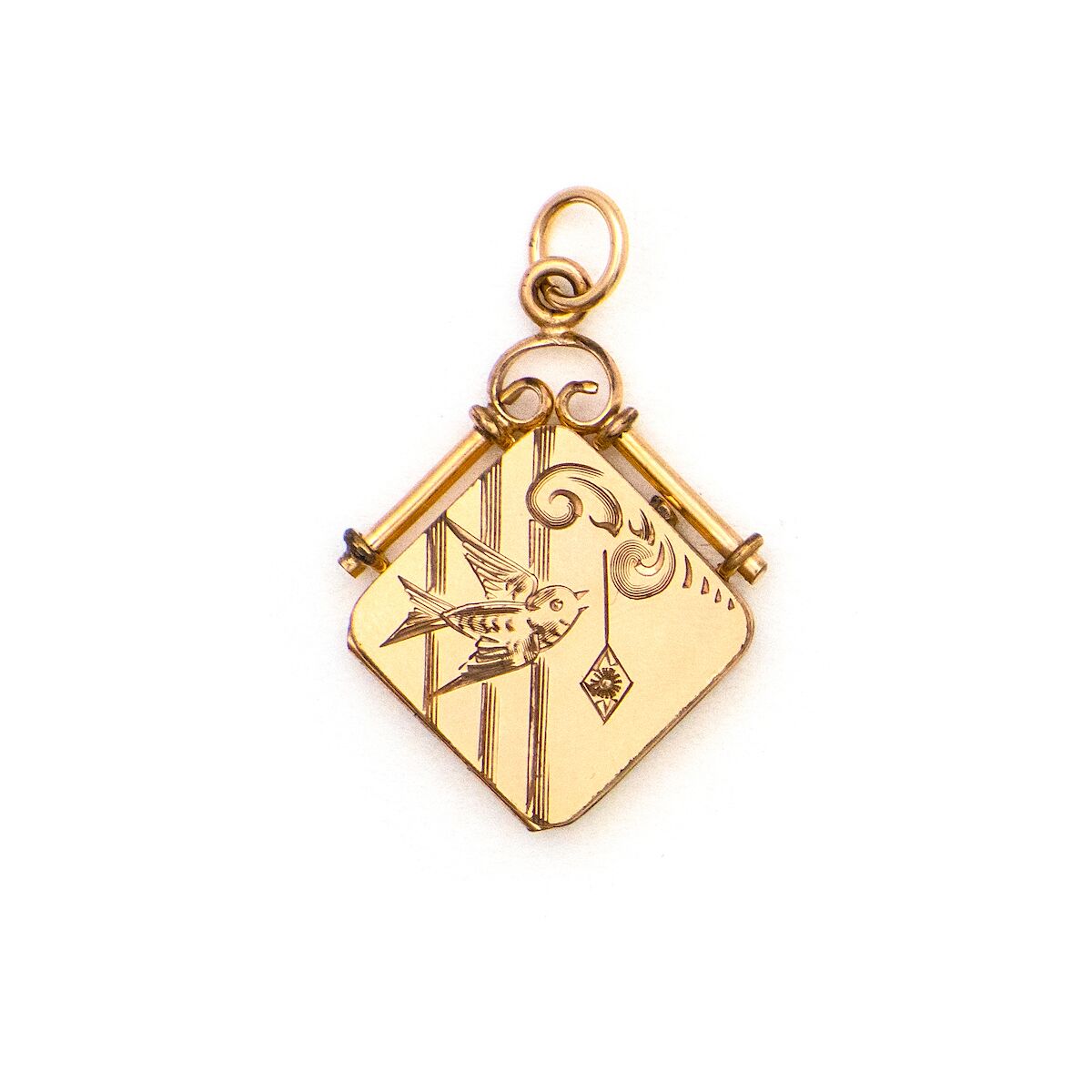 Swallow's Love Letter Locket