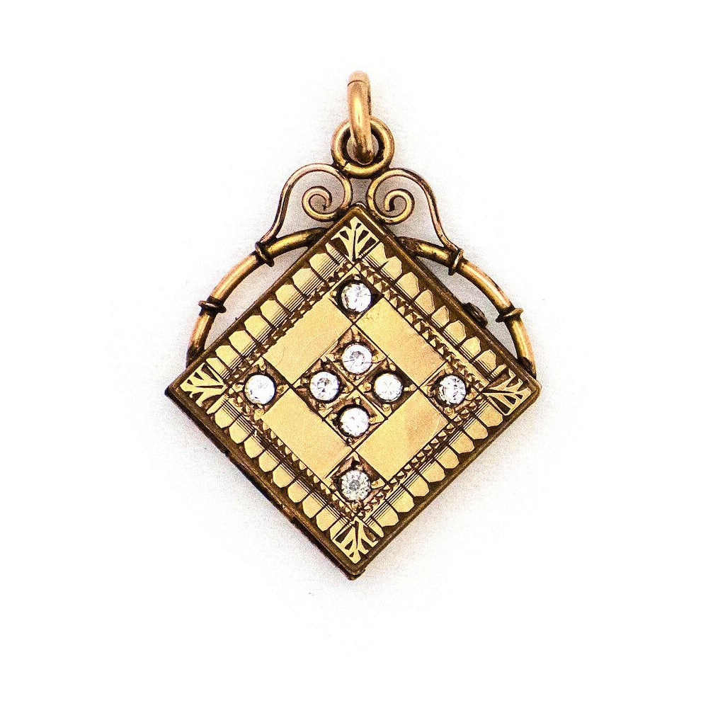 Checkerboard Locket