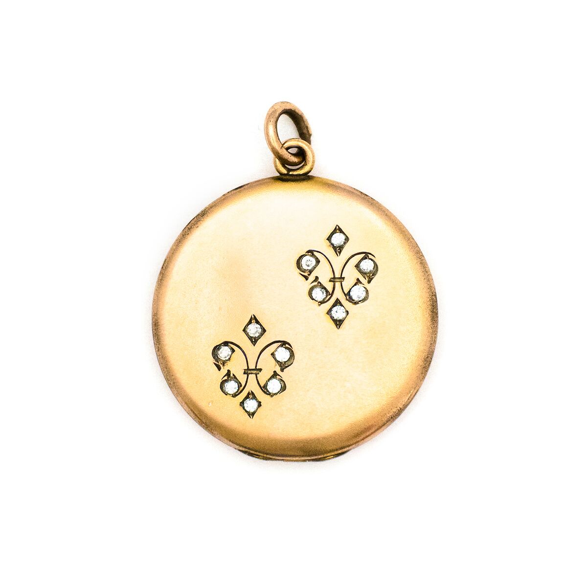 Twin Fleurs-de-Lis Locket