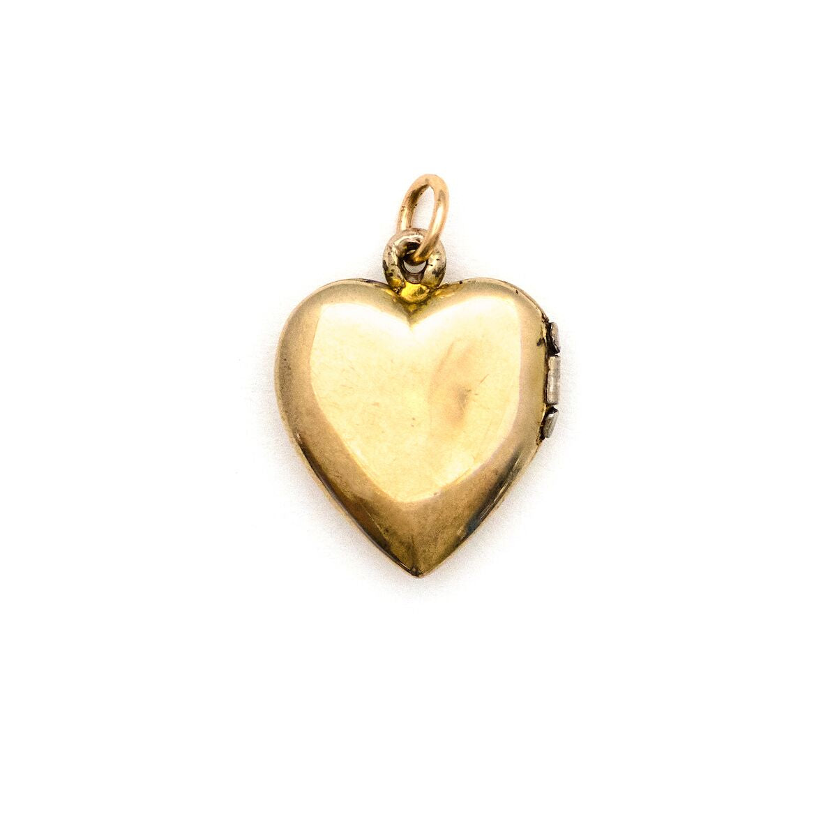 Pansies Vintage Heart Locket